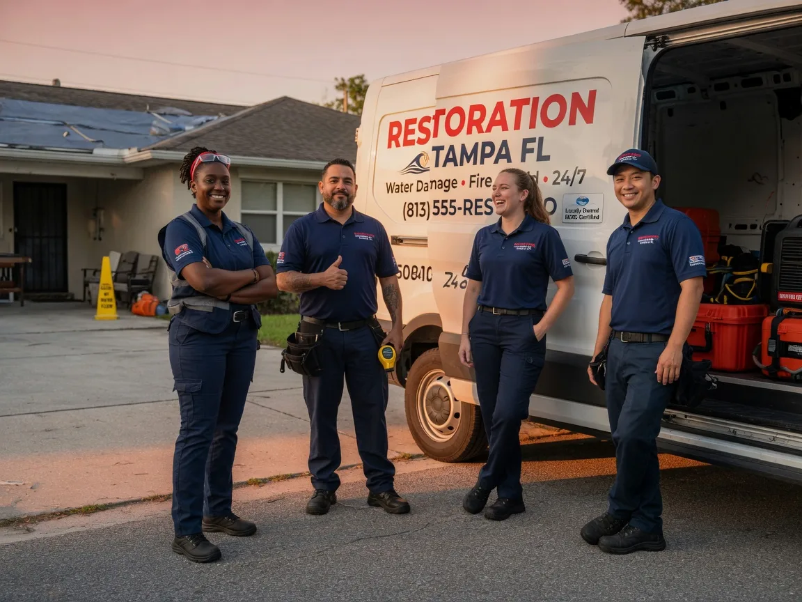 Water Damage Restoration company in Sherrill, IA